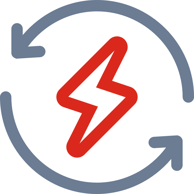 Power distribution unit icon