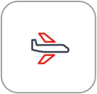 Military and aerospace applications icon